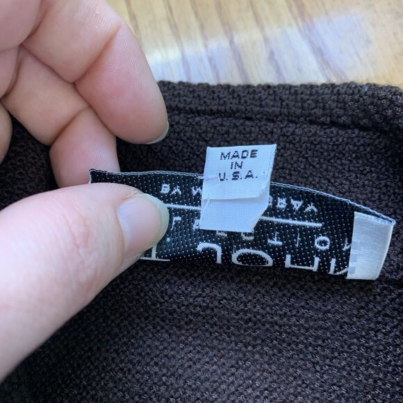 VTG St. John Collection Marie Gray Womens Sz. 4 Brown Button Jacket Blazer USA - Picture 8 of 12